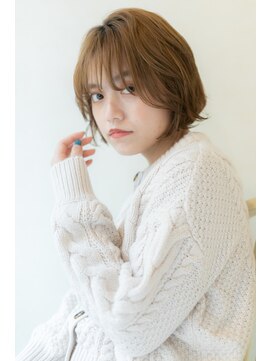 カノン(canon) 【canon】顔周りがポイント☆ほつれショートボブ
