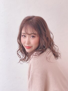 アレンヘアー 京橋店(ALLEN hair) 大人可愛いウェーブパーマ