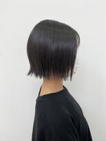 アッシュ 町田駅前通り店(Ash)&nbsp;【Ash町田駅前通り店　清水重人】切りっぱなしボブ