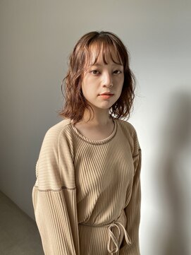 シアター(CIARTOR) 癖毛を活かしたロブヘア