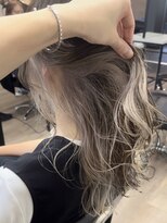 ヴィフ 大船(VIF)&nbsp;インナーカラー/ケアブリーチ/ダブルカラー/大船//白髪活かし