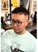 フェード/スキン/30代/パーマ