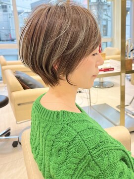 アンド ストーリーズ(&STORIES) 前下がりショート/前髪/絶壁解消/30代/40代【橋本】