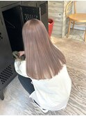 ミルクティーカラーラベンダーベージュハイトーングレージュ