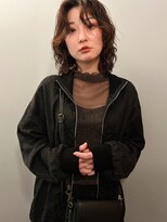 サンプラス(san+)&nbsp;ミディアムウェーブパーマ