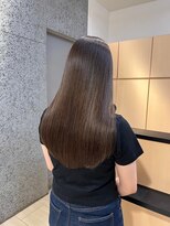 ビームズ ヘアー ブラン(Bee ms HAIR Blanc+) サラツヤロングベージュカラーブリーチしない透明感カラー