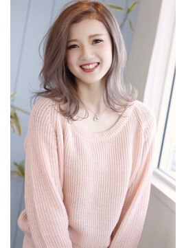ブルー(BLUE) CUORE高林　外国人風かき上げヘアー#３Dカラー