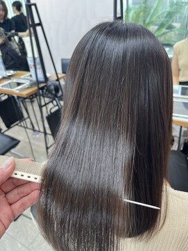 ケーオーエスピンク(K O S pink) 超高濃度水素髪質改善ストレート☆