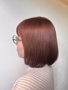 トータルビューティー クレド(TOTAL BEAUTY Credo byHAIR TIME) オレンジブラウンカラー