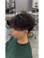 オム ブランシェ(HOMME BLANCHE’)&nbsp;【Ryo】ゲイルパーマ＆ダウンパーマ