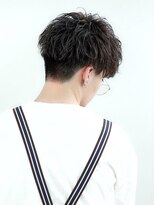 リップスヘアー 千葉(LIPPS hair)&nbsp;癖毛パーマで魅せる【刈り上げマッシュ】