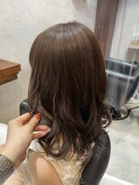 オレンジポップ 蘇我店(ORANGE POP)&nbsp;コテ仕上げのミディアムヘア