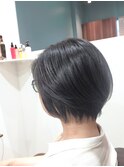 30代40代50代/大人ショート/ショートボブ/ツヤ髪スタイル