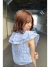 【仲田指名限定】透明感カラー＋3stepトリートメント ￥6900