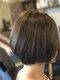 ポノヘアー(pono hair)の写真/髪や頭皮に優しいオーガニックカラー使用◎髪のダメージを最小限に抑え色持ちの良い艶感のある仕上がりに♪