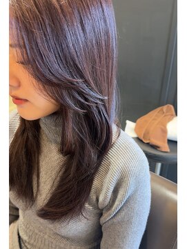コスタ オブ リシェール(The COSTA of RICHAIR) グレージュカラー/透明感カラー/レイヤーカット/韓国ヘア/越谷