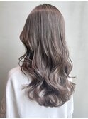 ロング顔周りレイヤー美髪韓国ヘア_ba318901