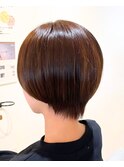 大人ショートボブ