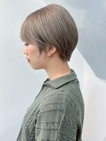 アルバム 渋谷パルコ(ALBUM) ショートおくれ毛前髪カット美髪顔周りレイヤー_ba550831