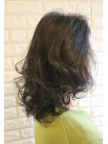 松本平太郎美容室 国立店&nbsp;60代70代×セミディレイヤー×ヘナカラー