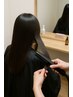 【極上★美髪矯正】カット+髪質改善ストレート＋3stepトリートメント