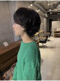 ショートパーマ_