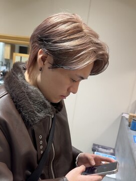 レックスヘアーインターナショナル(ReX HAIR INTERNATIONAL) 【吉元　龍一】センターパート/ブリーチ/メンズカット