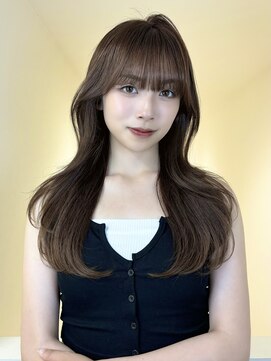 アイトーキョーエス 渋谷(AI TOKYO S) 着物ヘア/ダークアッシュ/ミディアムレイヤーカット/渋谷