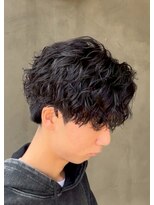 エッジ(EDGE)&nbsp;大分メンズ刈り上げショートマッシュツイストスパイラルパーマ