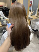 アヴァンス 広島本通店(AVANCE.) 着物ヘア/大人ガーリー/ダークアッシュ/似合わせカット