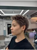 えろがりシルバースパイキーショート
