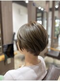 女性らしい丸みのあるショート♪