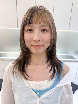 ステップボーンカットオオサカ(STEP BONE CUT OSAKA Via TICK-TOCK) 【ステップボーンカット】ベージュデザインカラー
