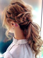 ヘアメイク マリア 福岡天神西通り(hair make MARIA)&nbsp;ゆる編みハーフアップ２◇ＭＡＲＩＡなら2,300yen♪