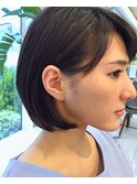 【JEANAHARBOR、後藤】ミセスに人気！美シルエットの大人ボブ！