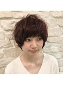 【ZONNE】ラベンダーマッシュショート