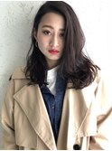cie hair.オシャレ,波巻き,透明感,ラフ,カジュアル,スタイル
