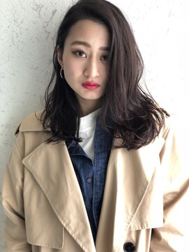 シー(cie) cie hair.オシャレ,波巻き,透明感,ラフ,カジュアル,スタイル