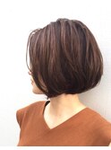 大人柔らかショートボブ