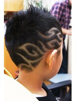 カプリヘアーデザイン(Capri Hair design) キッズバリアート♪トライバル