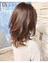 ミッシェル アフロート(michelle afloat)&nbsp;髪質改善ひし形ふんわり動き簡単まとまるツヤカラーカーブカット