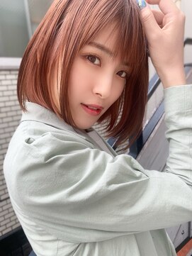 マリアバイアフロート(Maria by AFLOAT) 【アフロート添田】インナーカラースリークボブ ローライトも◎