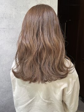 ラフトーキョウセカンド(RAF TOKYO 2nd) 【RAF TOKYO 2nd Rina】ミルクティーベージュ×ふわふわ巻き