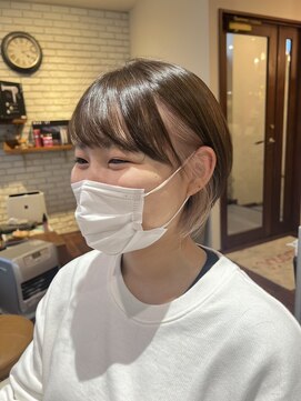 ペコリ ヘアールーム(PecoRi HAIR ROOM) 耳掛けショートボブ