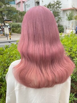 ベレーザ 渋谷(BELEZA) ba515_透明感ニュアンスカラーダスティーピンクグレーベージュ