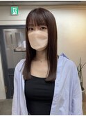 【髪質改善】ワイドバングミディアム