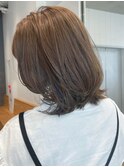 レイヤーミディト_チェリーブラウンフェミニンロング_ba406011