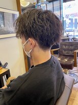 アイリーヘアデザイン(IRIE HAIR DESIGN) 【IRIE HAIR赤坂】メンズパーマ×ツイストスパイラル