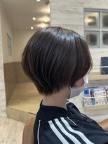 ラボヌールヘアー 宇都宮店(La Bonheur hair)&nbsp;綺麗めマッシュショート☆【宇都宮駅/インナーカラー】