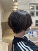 綺麗めマッシュショート☆【宇都宮駅/インナーカラー】